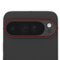 Miniatyrbild 3 av 4: Bakre kamera linse för Google Pixel 9 Pro XL svart Svart