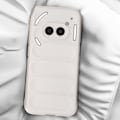 Miniatyrbild 3 av 5: Fodral för Nothing Phone 2a - AVIZAR - Mjuk silikon - Halkfri design - Vit Vit
