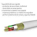 Pikkukuva 6 / 6: USB-mikro-USB-kaapeli, 2A, 1,5 m - Samsung - valkoinen