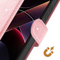 Pikkukuva 3 / 5: Xiaomi Poco X7 Pro - Käsinauhan Lompakkokotelo, Vaaleanpunainen Kulta Rosa