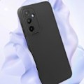 Miniatyrbild 4 av 6: Fodral till Samsung Galaxy A25 5G - AVIZAR - Soft Touch Matte Silikon - Svart Svart