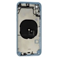 Pikkukuva 4 / 4: Täydellinen alusta iPhone XR:lle - AVIZAR - Sininen - Keskirunko ja takaikkuna Blå