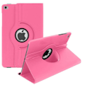 Pikkukuva 2 / 4: Kotelo Toiminto 360° Pyörivä jalusta vaaleanpunainen kansi iPad 2018 / 2017 9.7 ja iPad Air Pink Rosa