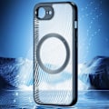 Miniatyrbillede 3 af 5: Coque MagSafe til iPhone 16e Stødabsorberende Dobbelt materiale Dux Ducis Sort Transparent Svart