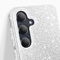 Pikkukuva 4 / 5: Samsung Galaxy A55 Hienosilikoninen Hopea Kimallekuori Grå