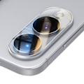 Pikkukuva 2 / 5: Samsung Galaxy S25 Edge Karkaistu Lasikamera Suojakuori, Naarmuuntumaton iMak Läpinäkyvä Vit