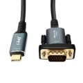 Pikkukuva 1 / 5: USB-C - VGA Full HD 1080p Plug and Play -kaapelin pituus 1,8 m LinQ