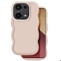 Pikkukuva 3 / 5: Xiaomi Redmi Note 13 Pro ja Poco M6 Pro Shockproof Silikoni Kuori Beige Beige