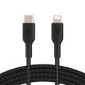 Pikkukuva 2 / 5: USB-C-Lightning-kaapeli 18 W Virtalähde Nylon Punottu 1 m Belkin musta