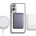Miniatyrbillede 4 af 5: Coque MagSafe til Samsung Galaxy S25 Edge Silikone Kontur Krom Sort Svart