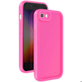 Miniatyrbillede 1 af 5: Cover til iPhone SE 2022 / 2020, 8 / 7 Silikone Hævede Kanter Fuchsia Rosa