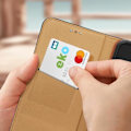 Pikkukuva 4 / 4: Nahkakotelo yhteensopiva Samsung Galaxy A23 5G ja M23 5G Black Flip -kotelon kanssa