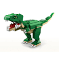 Miniatyrbillede 1 af 3: Spil Konstruktion 1000 dele Dinosaurus Ledet til Samling Skovgrøn skog grön