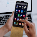 Pikkukuva 4 / 5: Samsung Galaxy S22 Case Pystysuuntainen Flip-korttikotelo - musta Svart