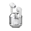Miniatyrbillede 1 af 2: Trådløse TWS-høretelefoner Bluetooth 5.3 Chrystal LED-display Ledwood Hvid Vit