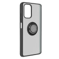 Miniatyrbillede 2 af 4: Xiaomi Redmi Note 10 / Note 10s etui Bi-materiale metalring sort støtte