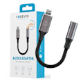 Pikkukuva 3 / 5: Lightning Miesaudioadapteri 3.5mm Naisele Forever Musta