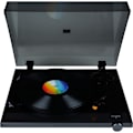 Miniatyrbillede 1 af 4: THOMSON TT700 - Premium 33 og 45 rpm vinylpladespiller - AT91 Audio Technica læsehoved - Antiskating - Sort