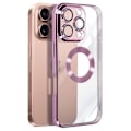 Miniatyrbild 1 av 5: Glam Series Fodral till iPhone 16 Pro Max Stötsäker Rosa - AVIZAR - Halvstyvt - Syntet - Smidigt Rosa