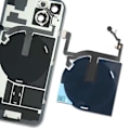 Miniatyrbillede 3 af 3: Nappe Antenne Qi med Nappe Flex Flash til iPhone 15 Sort Svart