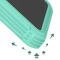 Miniatyrbillede 4 af 6: MagSafe Case til Samsung Galaxy S23 FE Vandtæt Anti-Shock Redpepper Bleg Grøn Transparent