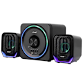 Miniatyrbillede 1 af 5: Bluetooth PC-højttaler med 3,5 mm stik + USB - LinQ Micro SD-port Sort Svart