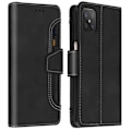 Miniatyrbild 1 av 4: Oppo Reno 4Z Folio Cover Plånboksställ Funktion Svart Svart Svart