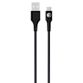 Miniatyrbillede 3 af 5: USB-A til micro-USB ladnings- og dataområde 10.5W 2.1A 1.2m BigBen Connected Sort