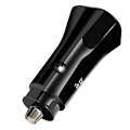 Miniatyrbillede 2 af 4: USB-C biloplader - BLUESTAR - Kompakt model - 20W Power Delivery - USB-C kabel 60W - Sort Svart