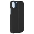 Miniatyrbillede 1 af 5: Clear View Taske til iPhone 15 - AVIZAR - Spejl Flip Stand Funktion Sort Svart