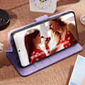 Pikkukuva 3 / 5: Redmi Note 14 4G Kuori Lompakko Timanttikuvio Violetti Lila