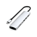 Miniatyrbillede 3 af 6: Hub USB-C Multiport 7-i-1 - Satechi - Sølv - Ethernet 1Gbit - Power Delivery 100W - HDMI 4K 60Hz