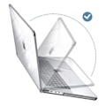 Miniatyrbillede 3 af 6: Komplet etui til MacBook Pro 14 2023 - SUPCASE - Stødsikker - Gennemsigtig sort Svart