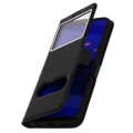 Miniatyrbillede 2 af 4: Huawei Mate 20 lite dobbeltvindue etui silikone cover - sort sort Svart
