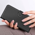 Miniatyrbild 4 av 6: Fodral för OnePlus 12 och OnePlus 12R - AVIZAR - Flip Wallet Video Support - Svart Svart