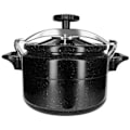 Miniatyrbillede 1 af 5: Cocotte-minute 5L med Non-Stick Sten Belægning Rosenberg Sort Svart