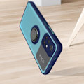 Miniatyrbillede 4 af 5: Beskyttelsesetui - Xiaomi - Poco M4 Pro 5G / Redmi Note 11S 5G - Blå - Støtte ring - Hård Blå