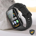 Miniatyrbillede 3 af 4: Fuld beskyttelse Hærdet glas Huawei Watch Fit 2 / Fit 2 Aktiv sort Svart
