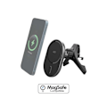 Miniatyrbillede 4 af 4: Biloplader - Force Power - MagSafe - 15W - Overophedningsbeskyttelse - Sort Svart