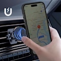Miniatyrbillede 3 af 4: Coque til iPhone 16 Pro Max med metalring og videostander i sort Svart