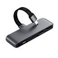 Miniatyrbillede 2 af 4: USB C Hub - Satechi - HDMI, USB, USB-C 60W - Aluminiumdesign - Kompakt og let - 5 porte