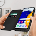 Pikkukuva 3 / 5: Samsung Galaxy A03 Core Wallet Case Video Support Function musta Svart