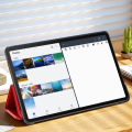 Miniatyrbild 3 av 5: Etui för Honor Pad X9 - Honor - Trifold Röd - Videostativ - Tangentbord - Hel skydd Röd