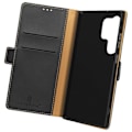 Miniatyrbillede 2 af 6: Taske til Samsung S24 Ultra - AVIZAR - Wallet Support Magnetic Flap - Sort Svart