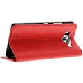 Miniatyrbild 4 av 4: Etui Folio Läder - Microsoft - Lumia 950 - Röd - Ställfunktion - Äkta läder Röd