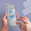 Miniatyrbild 4 av 4: 360° fodral kompatibelt med Samsung A54 5G Transparent fodral