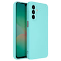 Pikkukuva 2 / 5: Samsung Galaxy A26 Kuori Puoli-jäykästä Soft-touch Anti-jälkiä Turkoosi Blå
