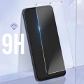 Miniatyrbillede 3 af 5: Skærmbeskyttelsesfilm - AVIZAR - Hærdet glas - Oppo A17 - Realme C33 - 9H anti-ridse - Ultratynd Transparent