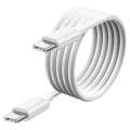 Miniatyrbillede 2 af 5: Google Originalt USB-C til USB-C-kabel, opladning og synkronisering hvid 1m