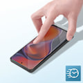 Miniatyrbillede 5 af 5: Hærdet glas til Motorola Moto G15 og G15 Power Hårdhed 9H Ridsesikker Transparent Vit